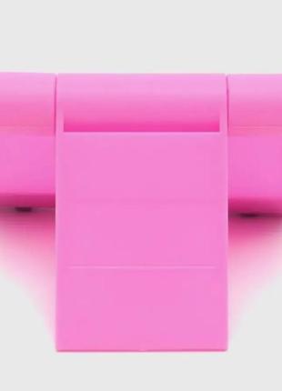 Складна підставка для телефону. рожевий колір5 фото