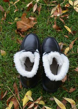 Ботинки демисезонные, осенние, зимние, кожаные, женские, 35-40р4 фото