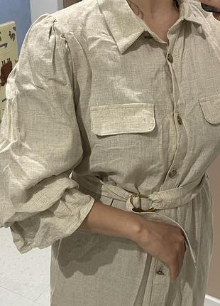 Платье льняное 3