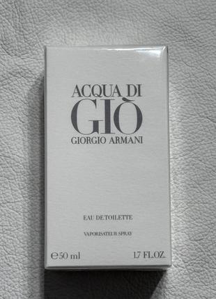 Armani acqua di gio туалетна вода 50 мл1 фото