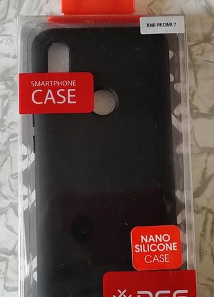 Чехол def xiaomi redmi 7 nano silicon black