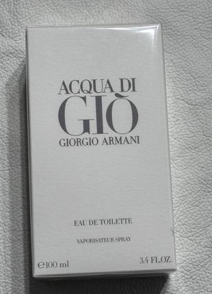 Armani acqua di gio туалетна вода 100 мл1 фото