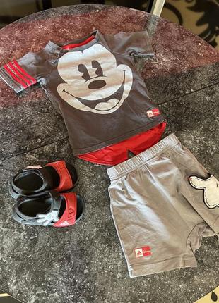 Asidas disney дитячий костюм і босоніжки
