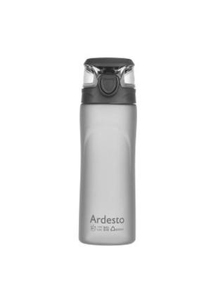 Пляшка для води ardesto 600 мл grey (ar2205pgy)