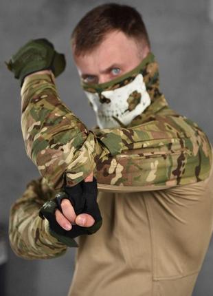 Чоловічий костюм ріп стоп камуфляж тактичний весняний костюм з липучками під шеврони3 фото