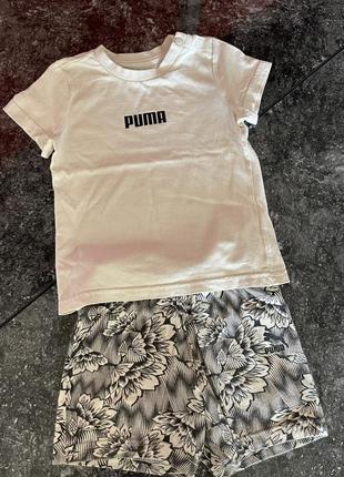 Puma шорты и футболка