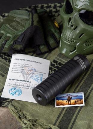 Полегшений бойовий глушник бм 8 "русофоб" 5,45 (24×1,5) / для зброї / для військових зсу вт7645