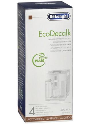 Средство для чистки кофеварок delonghi ecodecalk (5513296051)2 фото