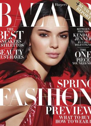 Журнал harper's bazaar usa (feb. 2018), журналы кендалл дженнер