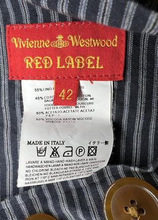 Женская юбка от vivienne westwood red &lt; size s 42 made in italy