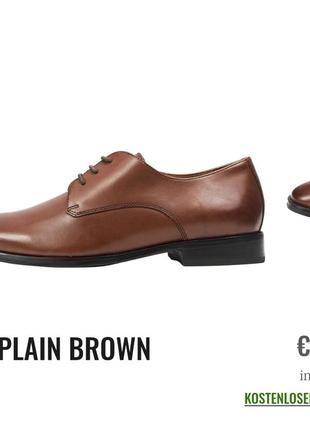 Вишукані шкіряні туфлі всесвітньо визнаного бренду чоловічого взуття з німеччини gordon & bros.2 фото
