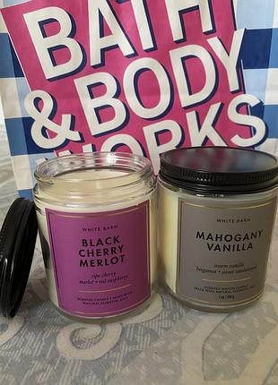 Свічка bath& body works