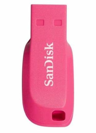 Flash sandisk usb 2.0 cruzer blade 16gb pink