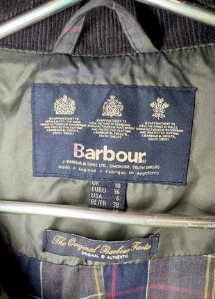 Жіноча ваксова куртка barbour size s5 фото