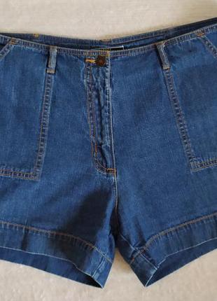 Класні джинсові шортики з кишенями р. 18.6 фото