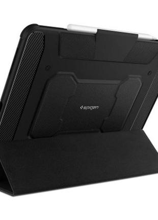 Чехол для планшета spigen apple ipad pro 11"(2022/2021/2020/2018) rugged armor pro, black (acs01024)3 фото