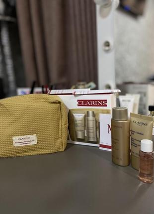 Кларанс, набір, крем, тонік, міцелярка clarins