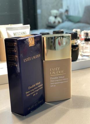 Estée lauder, тональний крем, тональна основа, флюїд, спф