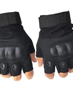 Армейские тактические перчатки oakley без пальцев l ammunation