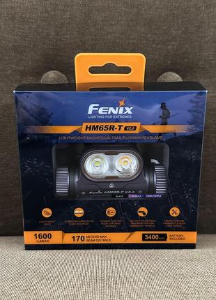 Fenix ​​hm65r-t v2.0 налобный аккумуляторный фонарь фиолетовый2 фото