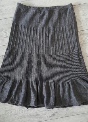 Юбка вязаная миди sem per lei италия