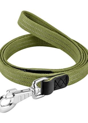 Повідець для собак бавовняна тасьма collar брезент (ширина 25мм, довжина 150см)