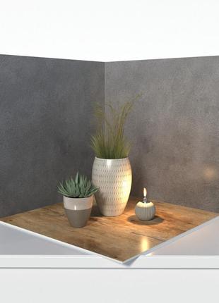 Пластиковый угловой 3d фотофон, polyplast 40x40x40см - №61004