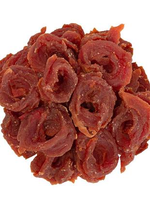 Ласощі для собак waudog treats "качині кільця", 100 г