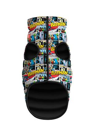 Курточка для собак waudog clothes з малюнком "бетмен комікс", s40, в 52-55 см, с 36-39 см