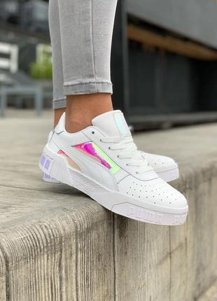 Puma cali sport white🆕 шикарные женские кроссовки 🆕купить наложенный платёж2 фото