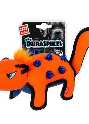Іграшка для собак скунс підвищеної міцності gigwi basic, текстиль, гума, синтепон, 24 см2 фото