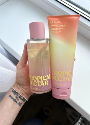 Спрей и лосьон для тела tropic nectar victoria’s secret1 фото