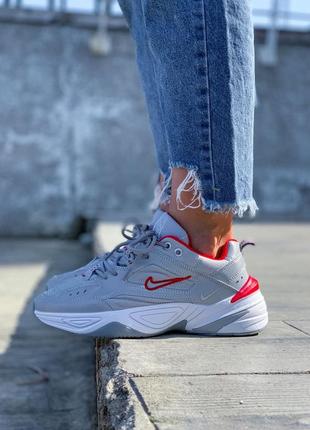 Nike m2k tekno grey/reg 🆕шикарні кросівки найк 🆕купити накладений платіж8 фото