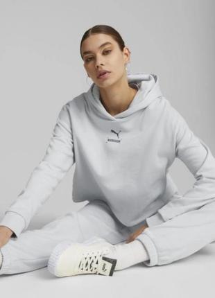 Puma новая спортивная кофта худи с капюшоном пума женская