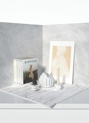 Пластиковый угловой 3d фотофон, polyplast 40x40x40см - №61031