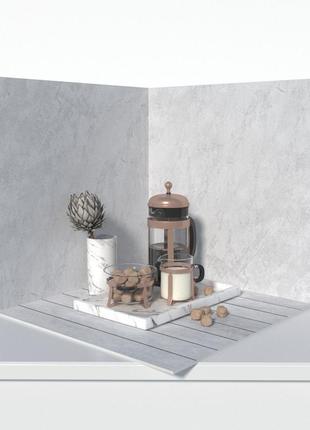 Пластиковый угловой 3d фотофон, polyplast 40x40x40см - №61038