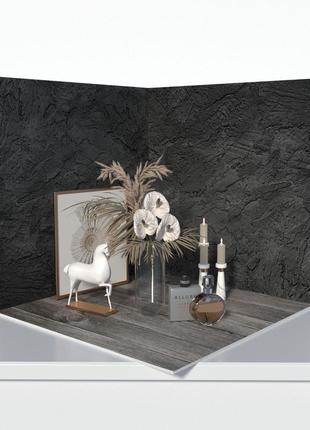 Пластиковый угловой 3d фотофон, polyplast 40x40x40см - №61001