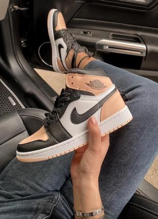 Nike jordan 1 retro 🍏 женские кроссовки найк