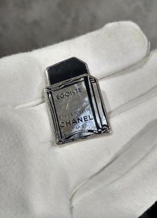 Значок, заколка chanel egoiste. оригинал.