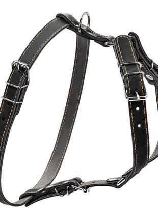 Шлея "collar" одинарна для малих та середніх собак (ширина 20мм, а:40-56см, в:57-65см) чорний