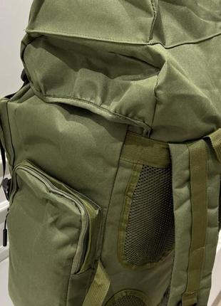 Рюкзак тактичний із кишенями військовий похідний для ссу 70 л, найкращі військові рюкзаки, баул армійський всу7 фото