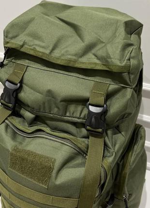 Рюкзак тактичний із кишенями військовий похідний для ссу 70 л, найкращі військові рюкзаки, баул армійський всу10 фото