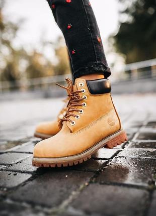 ❄️timberland ginger❄️ботинки тімберленд зимні з хутром5 фото