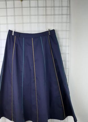 Винтажная длинная интересная юбка klein petit paris2 фото