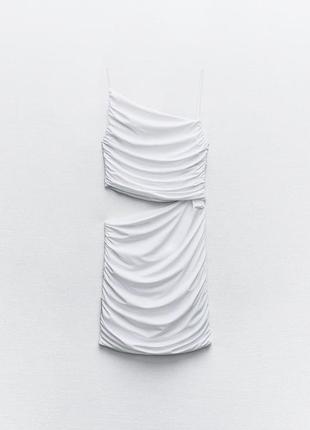 Асиметричне поліамідне плаття cut out6 фото