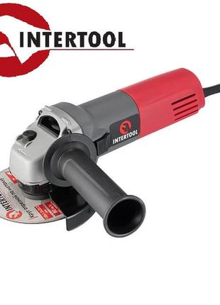 Шліфмашина кутова 750 вт, 11000 об/хв, 125 мм intertool dt-0263