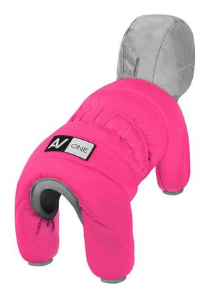 Комбінезон для собак airyvest one, розмір s 32 рожевий2 фото