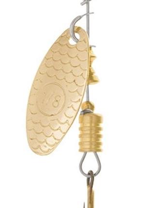 Блешня обертальна wizard bass 1 -1.5г gold