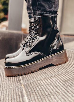 Хит! женские сапоги dr.martens jadon,натуральная кожа!4 фото