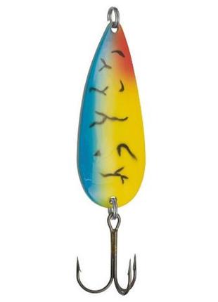 Блешня коливальна wizard pike 5 - 30г silver червоно-жовто-синя